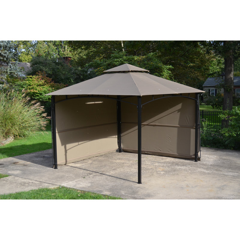 Backyard Expressions 10 Ft.W x 10 Ft. D Steel Patio Gazebo Wayfair